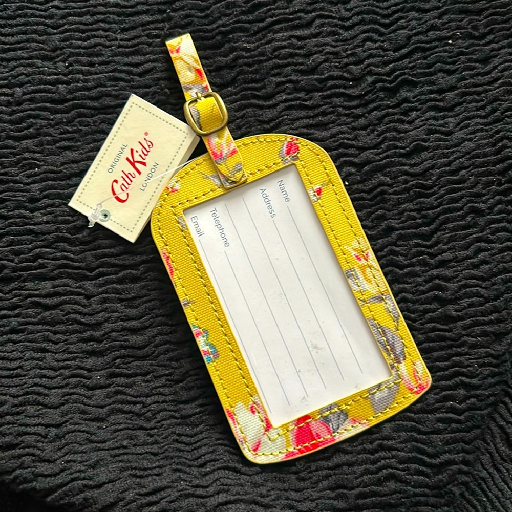NWT Cath Kidston luggage tag